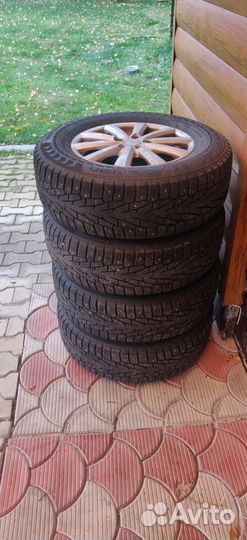 Колеса на дисках с Nokian Hakkapeliitta 7 SUV