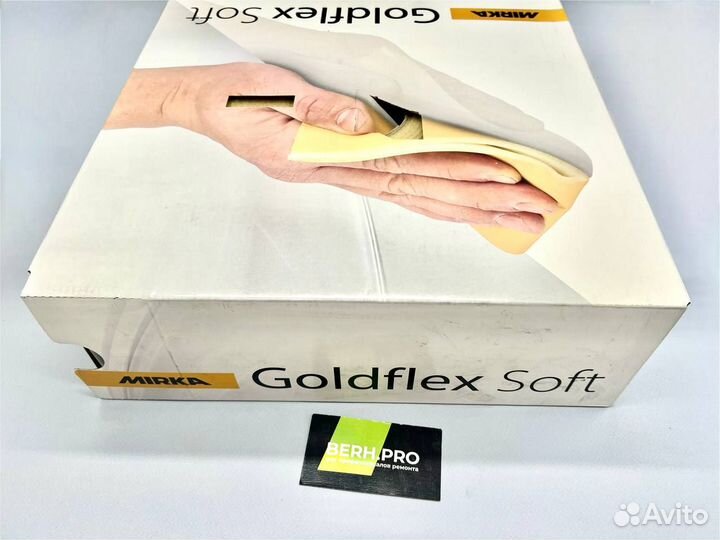 Mirka Листы шлифовальные 200 шт Goldflex Soft P180