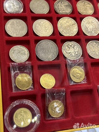 Монеты серебро золото царизм