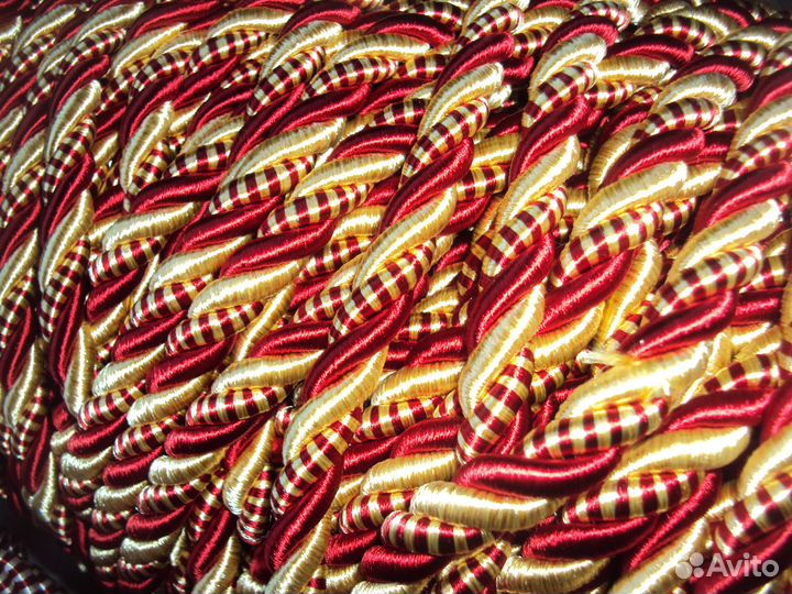 Шнур декоративный 3 вида