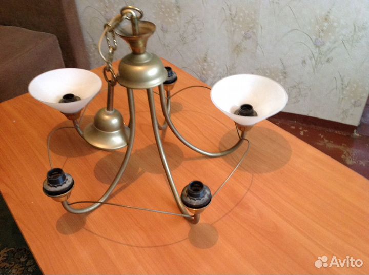 Люстра мрамор сталинский ампир