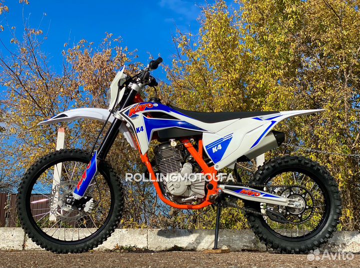 Мотоцикл кроссовый Kayo K4 MX 21/18 (2022 г.)