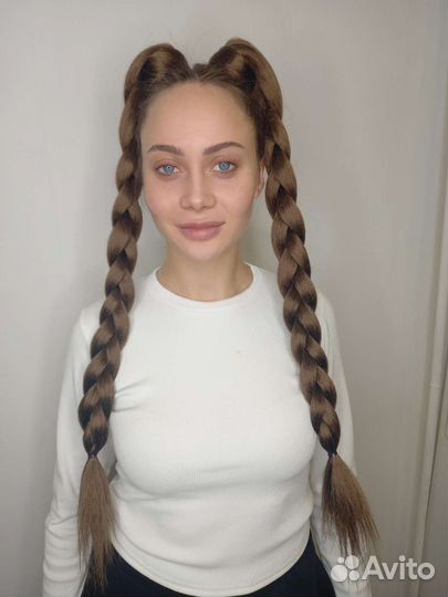 Волосы в хвосты