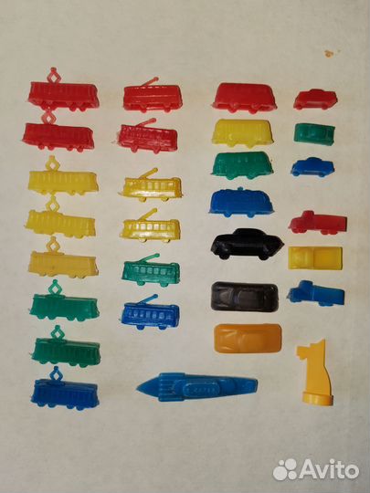 Маленькие машинки - фишки из игр СССР