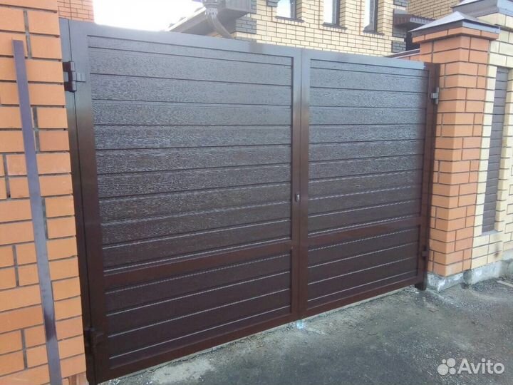 Распашные ворота doorhan