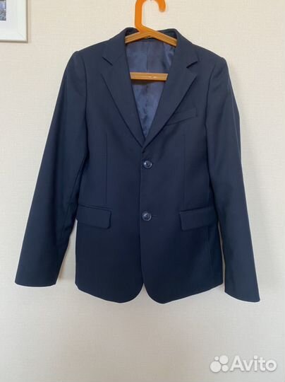 Школьный костюм для мальчика 146 синий
