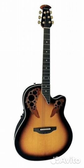 Ovation 2078AX-1 Elite Deep Contour Cutaway Sunbur