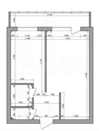 1-к. квартира, 33 м², 1/5 эт.