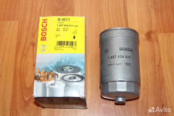 Топливный фильтр bosch 1457434511