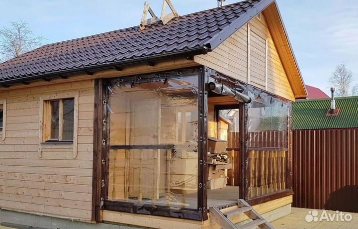 Мягкие окна, шторы пвх