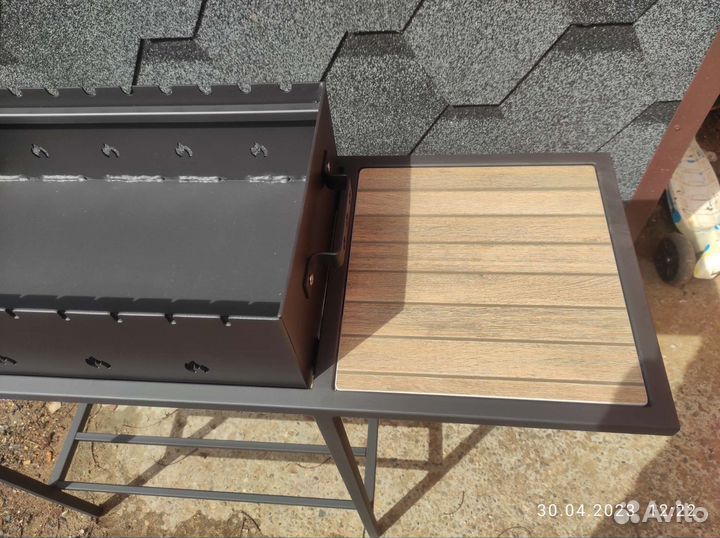 Мангал со столиком новый 3 мм