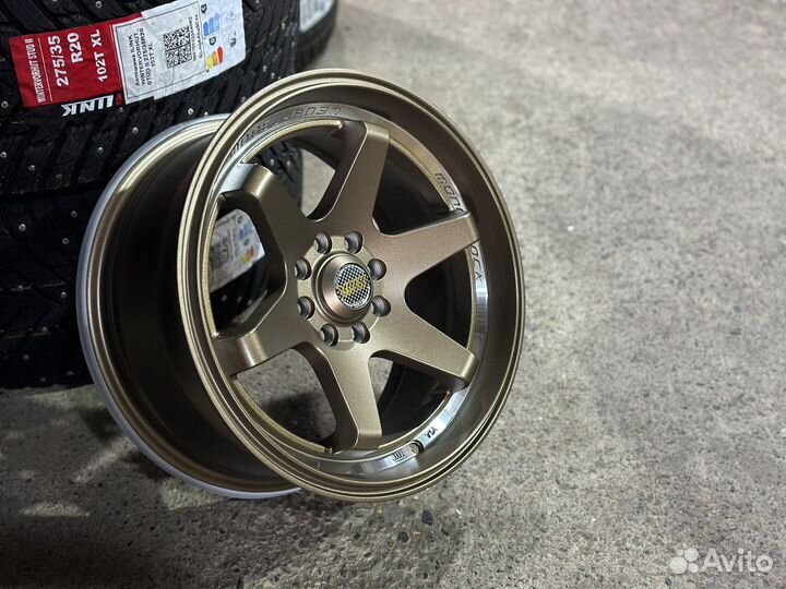 R15 4x98 Rays TE37 Bronze