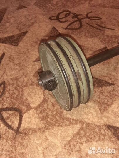 Штанга гриф блины бу