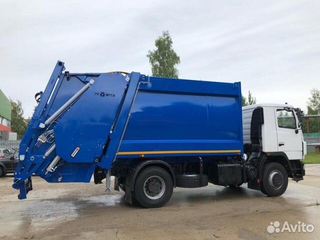 Мкз-50-16 с задней загрузкой на шасси маз 534025
