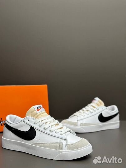 Кеды Nike Blazer Low 77 Gs White Black