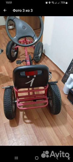 Веломобиль бу