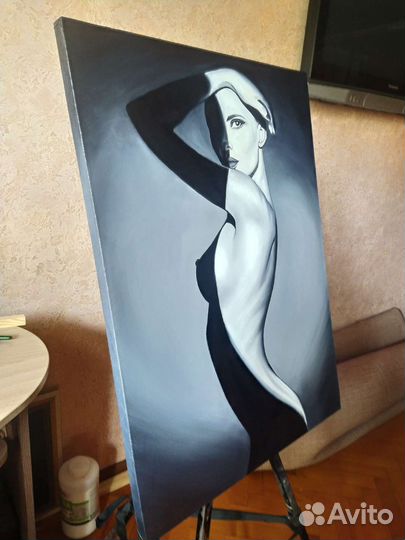 Картина маслом на холсте 