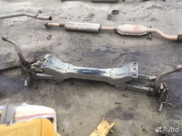 Hyundai sonata 5 задняя балка