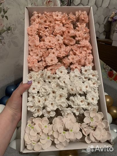 Мыльные цветы