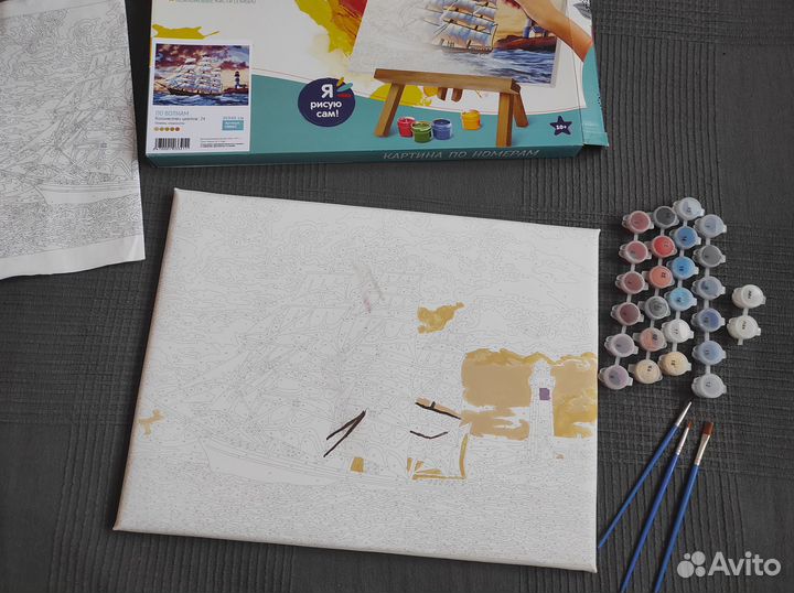 Картина по номерам