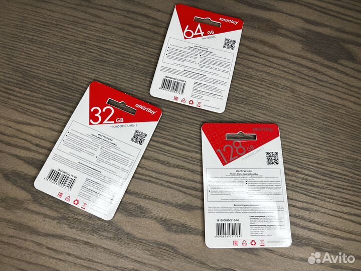 Карта памяти 32гб 64гб 128гб