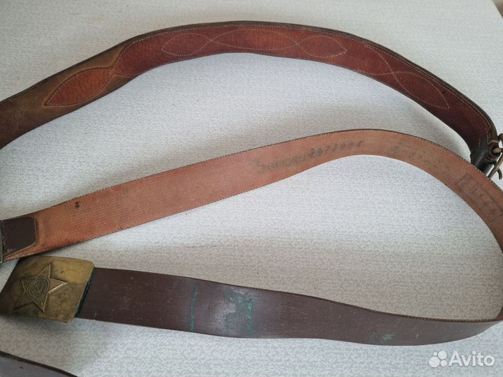 Солдатский ремень СССР