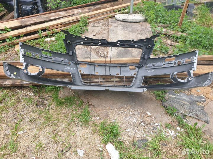 Бампер передний Ауди A8 D3 2005-2007 рестайл