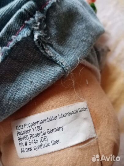 Кукла гдр Gotz эпоха СССР