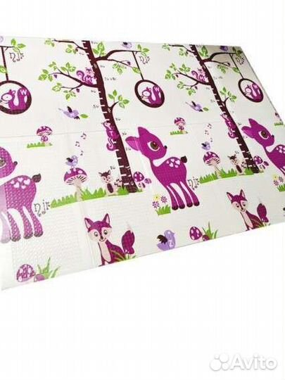 Детский коврик для ползания складной