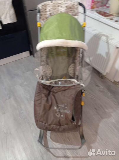 Детские санки коляска бу