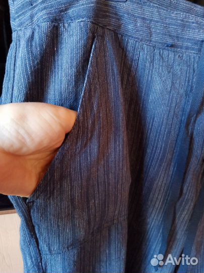 Брюки лён новые 52-54р-р