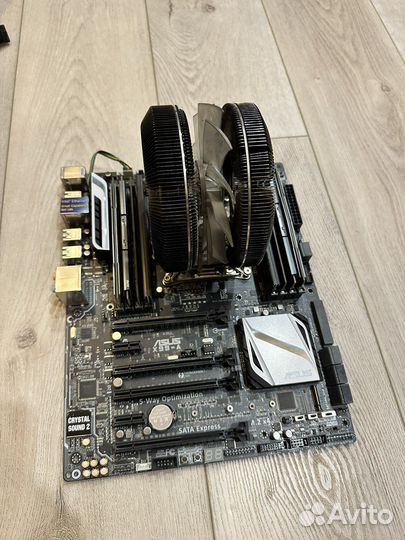 Материнская плата на X99+i7+48G DDR4+ бок питания