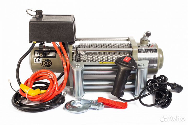 Лебедка автомобильная S20000 12V(9072кг/30м)