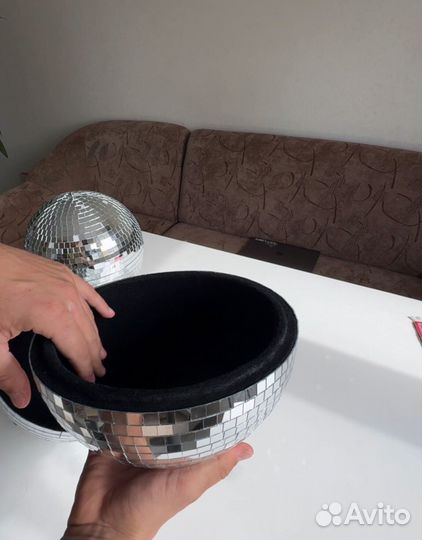 Шкатулка из диско шара