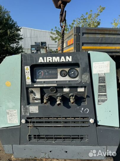 Дизельный компрессор airman 175 с осушителем