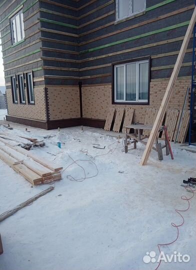 Отделка фасада. Монтаж сайдинга. Фасадные работы