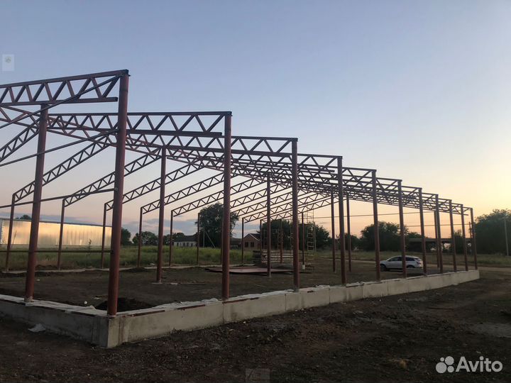 Ангар под ключ