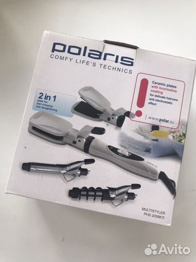 Щипцы для волос Polaris PHS 2058KTi, мультистайлер