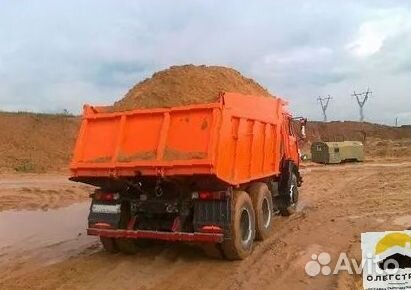 Песок карьерный