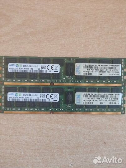 Серверная оперативная память ddr3 8 gb 12800R