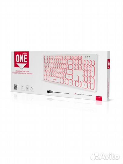 Клавиатура проводная Smartbuy ONE 328 104Кл