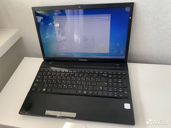 Samsung ноутбук рабочий