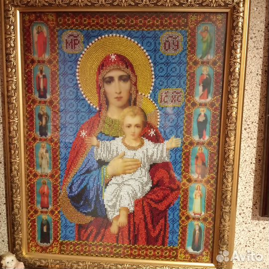 Иконы вышитые бисером