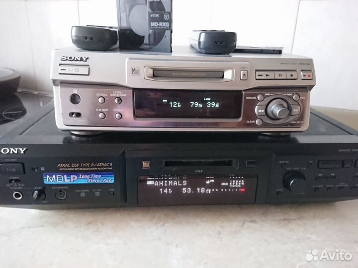 Sony - MD дека 2 штуки
