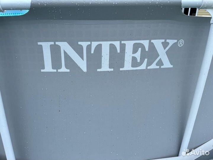 Каркасный бассейн, защитный купол