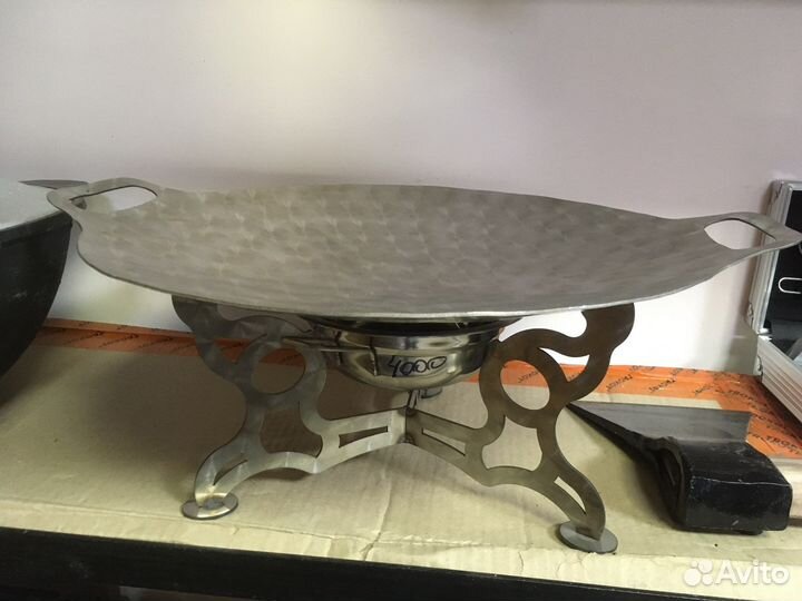 Садж с подставкой нержавейка