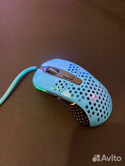 Xtrfy M4 RGB miami blue Мышь проводная