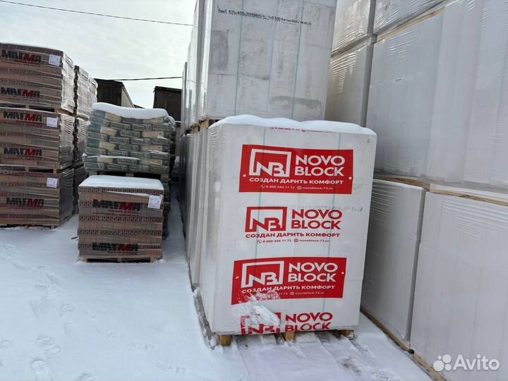 Газоблок Новоблок Газобетонные блоки Пеноблок