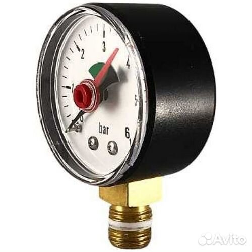 Манометр радиальный STI 0-0.6 мпа, корпус 50 мм, р