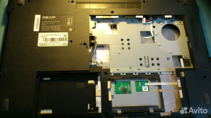 Корпус ноутбука DexpD17b, Asus F553 на запчасти